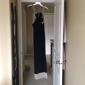 Ankle length dress.